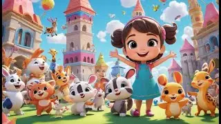 Lulu Cat Makes a Tower | Fun Building Rhyme for Kids | Creative Play Song
