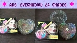 ADS  24 color Affordable eyeshadow shimmer powder || Amazon Best Seller || Eyeshadows.