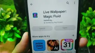 live wallpaper magic fluid app kaise use kare !! how to use live wallpaper magic fluid app