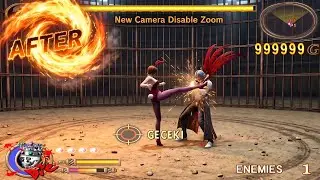 GOD HAND | NEW CAMERA DISABLE ZOOM WHEN GENE ATTACK USE TECHNIQUES