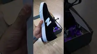 Unboxing T&ecirc;nis New Balance 55 Preto e Branco