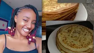 #cooking making pancakes 🥞 using warm water