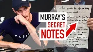 Andy Murray's Secret Match Notes (tennis mindset gold!)