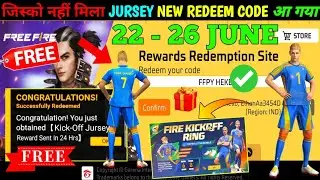 FREE FIRE REDEEM CODE TODAY JUNE 23 | FF REDEEM CODE TODAY JUNE 23