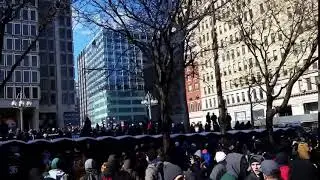 City Hall in Philly Mobbed By Thousands of Fans ~ Philadelphia Eagles Super Bowl LII (52) Parade