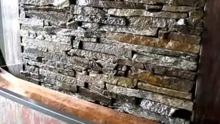 Fully Custom Water Wall Built By Earth Inspired Products