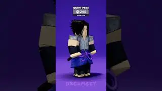 Roblox Sasuke Outfit Idea #shorts