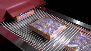 Shrink Wrap Trays with the Polypack FH/CFH Shrink Bundler