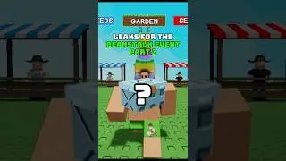 Leaks for the Beanstalk Update Part 2 in Grow a Garden #growagarden
