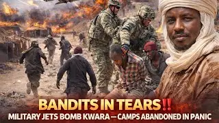 BELLO TURJI IN TEARS‼️Nigerian Military Jets Str!ke Hard as Bandits FLEE Camps