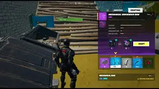 How to Craft a Mechanical Shockwave Bow in Fortnite Season 6