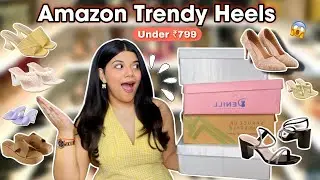 Amazon Heels Haul 👠 Starting at ₹412 😱 Trendy & Affordable 💰