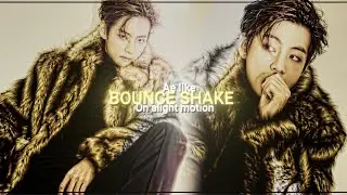 Bounce shake alight motion tutorial (qr code+link)