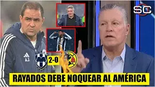 MONTERREY ELIMINAR&Aacute; AL AM&Eacute;RICA tras GOLPE de AUTORIDAD en ida de CUARTOS de LIGA MX | SportsCenter