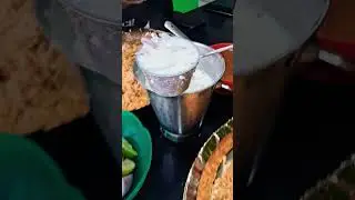 Most beautiful Bambu biriani eating moment with more more rayta.