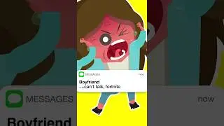 My Girlfriend or Fortnite? (Dating Drama Storytime Cartoon)