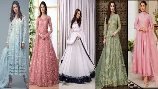 Gorgeous Long Frock Designs Ideas For 