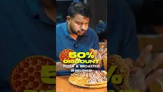 🍕🍗 50% OFF BROASTED & PIZZA IN ABU DHABI! 🍗🍕