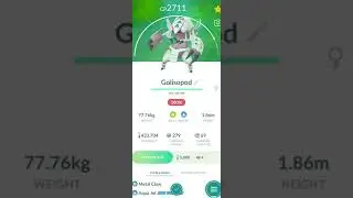 EVOLVE PERFECT IV WIMPOD HIGH CP 😱 #shorts #pokemongo