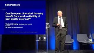 Can European chloralkali industry benefit from local availability of best quality solar salt?