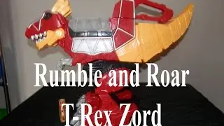 Power Rangers Dino Charge  Rumble and Roar T-Rex Zord