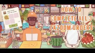How To Complete All 3 Zazoom Orders In A Day? | Good Pizza, Great Pizza | Gameplay | Zazoom Orders |