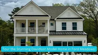 Inside Look: The Luxurious Davidson Model Home in Ford Meadows, Garner, NC | Homes from $400s-$600s!