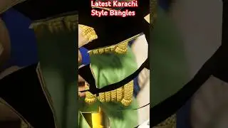 Antique Karachi Style Latest Design 🥇 | Gold Bangles Making 💫 #GoldBangles #KarachiStyle #Shorts