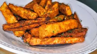 How To Make Spicy Crunchy Fries Sweet Potato at Home