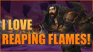 I LOVE REAPING FLAMES! (27-KB Arms Warrior EotS) - WoW BFA 8.3 BG Live Commentary