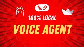 Создайте локального голосового агента, используя LangChain, Ollama и OpenAI Whisper.