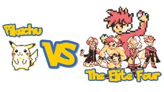 That's Shocking! - Pikachu Vs The Elite Four - Pokemon Yellow