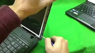 Toshiba C650 C655 Laptop Screen Replacement Procedure