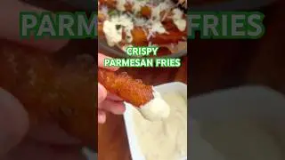 🧀 Crispy Parmesan Fries 🍟 | The Snack Everyone Loves! 😍