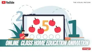 Online Home Class Eduction Concept Animation #education #online 