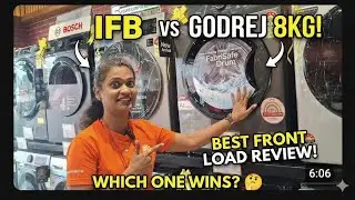 Best 8kg Front Load Washing Machine 2025 ⚡ Godrej vs IFB Full Comparison
