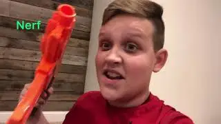 Water Balloon Bike Trickshots + Bonus Nerf Stereotypes!