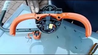 Flymo Easimo with a power fault Fixed