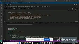 7_Python Inventory Management System GUI & manual Implementation #python #pythonprogramming #project