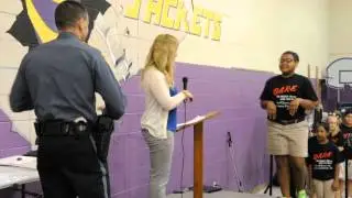 Denham Springs Elementary Spring D.A.R.E graduation #1