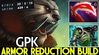 GPK [Tusk] Armor reduction Build One Punch Kill Dota 2
