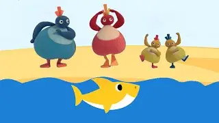 Baby Shark Kids Song - Playful Nursery Rhymes - Twirlywoos