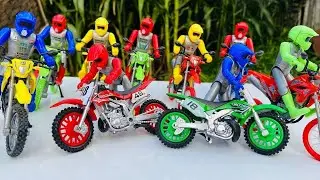 Motocross Super Track Practice, Team CRF250 vs Team YZ250 International Edition