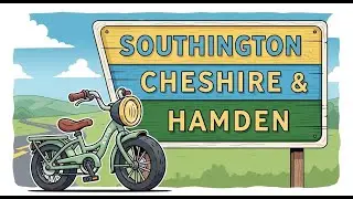 eBikeCT Journey: Southington, Cheshire & Hamden on the Farmington Canal Heritage Trail Connecticut