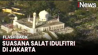 Pantauan Udara Suasana Salat Idulfitri di Jakarta Tahun 1994 | Flashback