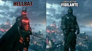 BATMAN ZERO YEAR vs Experienced HELLBAT Stealth Evolution in Arkham Knight