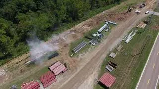 Trench Blasting in Collegedale, Tenn.
