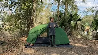 First tent camp of the year!  Testing ATEPA GEAR,
