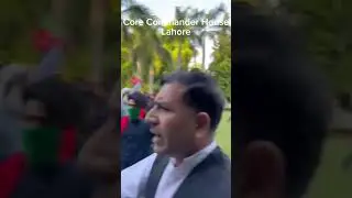 Core Commander House || Protest Against Imran Khan Former Prime Minister Arrest