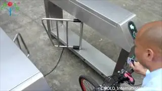 CMOLO pedestrian gate turnstile controlled access turnstiles door